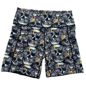 Constantly Varied Gear 7” Workout Shorts Womens Size M Honey Metamorphosis